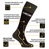 JCB Pro Tech Welly Socks - Pair