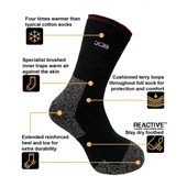 JCB Thermasocks Performance Thermal Socks - Pair