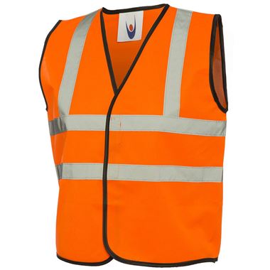 Uneek UC806 Orange Childrens Hi Vis Vest