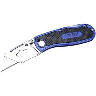 Portwest KN30 Folding Utility Safety Knife