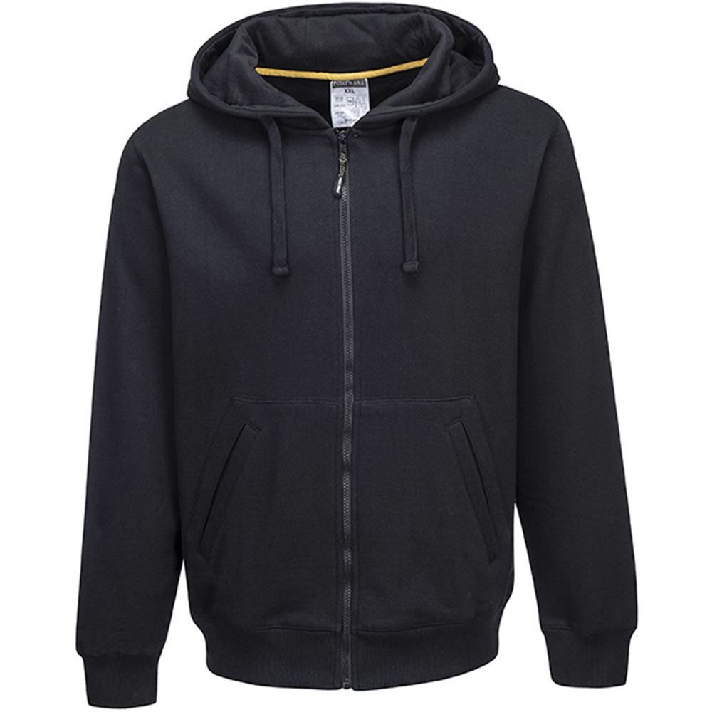 Portwest KS31 Nickel Full Zip Hooded Sweatshirt | Safetec Direct