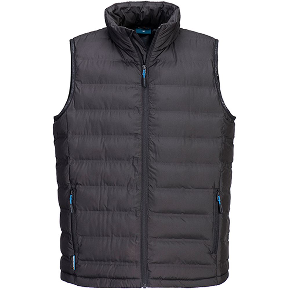 Portwest KX374 KX3 Black Ultrasonic Bodywarmer | Safetec Direct