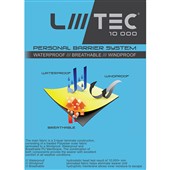 Leo Workwear Instow Orange LTEC 10K Waterproof Breathable Hi Vis Cargo Trouser