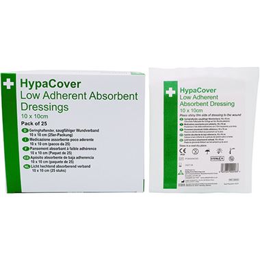 HypaCover Low Adherent Absorbent Dressing (Pack 25)