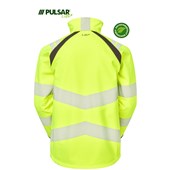 Pulsar Life LFE915 Yellow GRS Recycled Hi Vis Softshell Jacket