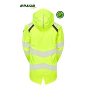 Pulsar Life LFE918 Yellow GRS Recycled Insulated Waterproof Hi Vis Jacket