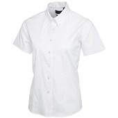 Uneek UC704 Ladies Pinpoint Oxford Short Sleeve Shirt 140g