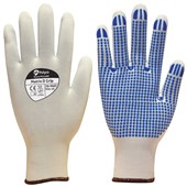 Polyco Matrix D Grip Gloves 70-MAT with PVC Dot Palm - 13g