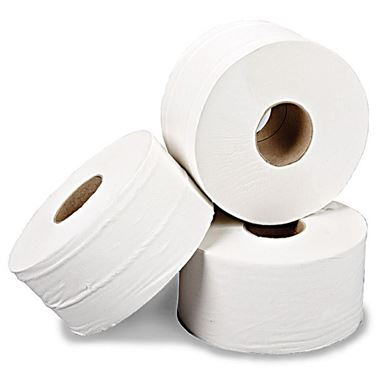 Mini Jumbo Toilet Rolls (Pack 12)