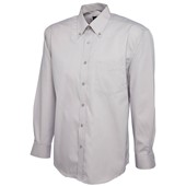 Uneek UC701 Mens Long Sleeve Pinpoint Oxford Shirt