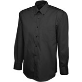 Uneek UC701 Mens Long Sleeve Pinpoint Oxford Shirt