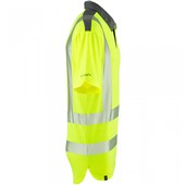 Leo Workwear Trimstone Yellow EcoViz Coolmax Performance+ Hi Vis Polo Shirt
