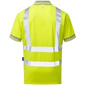 Pulsar P175-R Yellow GRS Recycled Hi Vis Polo Shirt