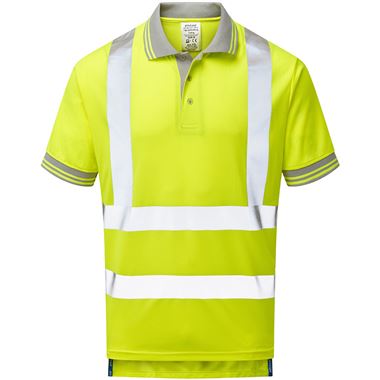 Pulsar P175 Yellow Hi Vis Polo Shirt