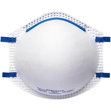 Portwest P200 FFP2 Moulded Disposable Masks (Pack 20)