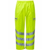 Pulsar P206TRS Yellow Hi Vis Waterproof Over Trousers