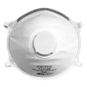 Portwest P304 FFP3D Valved Cup Disposable Masks (Pack 10)