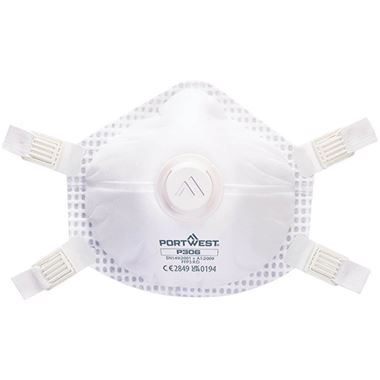 Portwest P306 FFP3DR Ultimate Valved Reusable Masks (Pack 5)