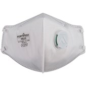 Portwest P310 FFP3 Valved Dolomite Fold Flat Disposable Masks (Pack 3)