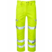 Pulsar P346LDS Yellow Women's Hi Vis Combat Trousers