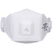Portwest P393 Eagle Pro FFP3D Valved Dolomite Fold Flat Disposable Dust Masks (Pack 10)