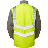 Pulsar P422-R Yellow GRS Recycled Sleeved Hi Vis Bodywarmer
