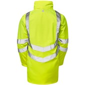 Pulsar P487-R Yellow GRS Recycled 7-in-1 Hi Vis Storm Coat c/w Interactive Bodywarmer