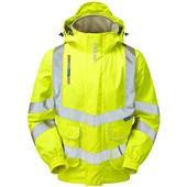 Pulsar P533 Yellow Mesh Lined Waterproof Hi Vis Bomber Jacket
