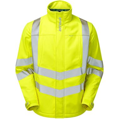 Pulsar P534-R Yellow GRS Recycled Hi Vis Softshell Jacket