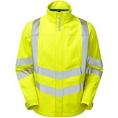 Pulsar P534-R Yellow GRS Recycled Hi Vis Softshell Jacket
