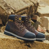 Caterpillar Powerplant S3 Bump Cap Water Resistant Safety Boot S3 HRO SRA