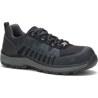 Caterpillar Charge Black Metal Free Composite Water Resistant Safety Trainers S3 HRO SRC ESD