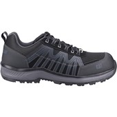 Caterpillar Charge Black Metal Free Composite Water Resistant Safety Trainers S3 HRO SRC ESD