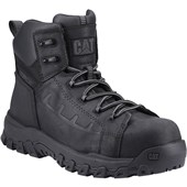 Caterpillar Threshold Metal Free Composite Waterproof Safety Boots S7L HRO FO SR - Black