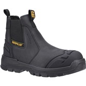 Caterpillar Striver XL Waterproof Safety Dealer Boot S7 HRO LG SC FO SR - Black