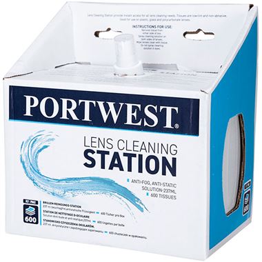 Portwest PA02 Lens Cleaning Station - White