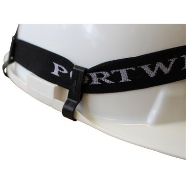 Portwest PA04 Universal Head Light Safety Helmet Clips (Pack 4) Portwest PA04 Universal Head Light Safety Helmet Clips (Pack 4)