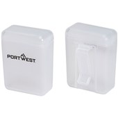 Portwest PA09 General Ear Plugs Storage Box (Pack of 50 Containers)
