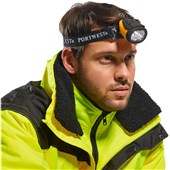  Portwest PA63 Dual Power Head Torch - 100 Lumens