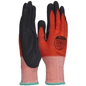 Polyco Polyflex Hydro C3 PHYC3 Foam Nitrile Palm Coated Gloves - Cut Resistant Level 5 (Cut C)