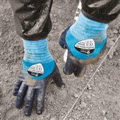 Polyco Polyflex Hydro KC Foam Nitrile 3/4 Coated Water Resistant Gloves - 15g