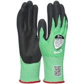 Polyco Polyflex Hydro C5 Foam Nitrile Palm Coated Gloves - Cut Resistant Level 5 (Cut C)