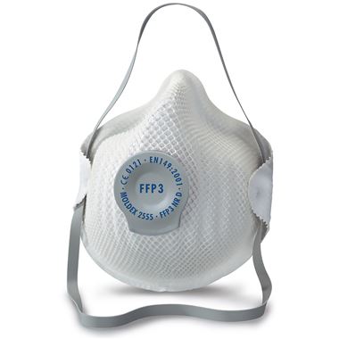 Moldex 2555 Classic FFP3D Valved Moulded Disposable Masks (Pack 20)