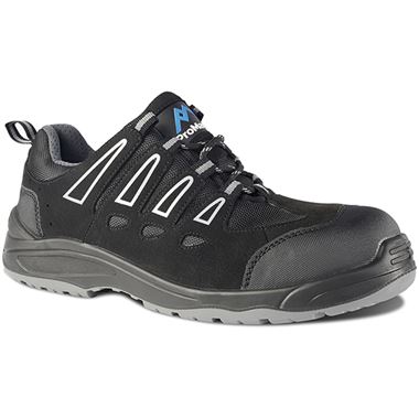 Rock Fall ProMan PM4040 Bridgeport Black Vegan Friendly Composite Safety Trainer S3 SRC