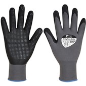 Polyco Polyflex Grip Gloves 800GR with Foamed Nitrile Dot Coating - 13g