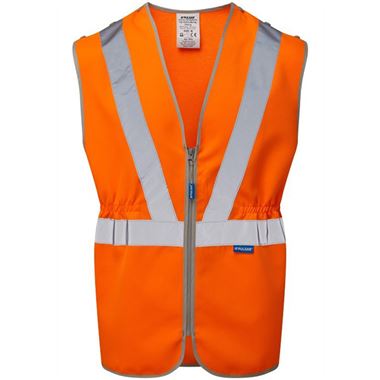 Pulsar PR145 Rail Orange Tear Apart Hi Vis Waistcoat