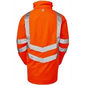 Pulsar PR497-R Rail Orange GRS Recycled 7-in-1 Hi Vis Storm Coat c/w Interactive Bodywarmer