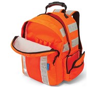 Pulsar Protect PR549 Rail Orange Quick Release Hi Vis Rucksack - 35 Litres