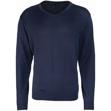 Premier PR694 Knitted V Neck Sweater | Safetec Direct