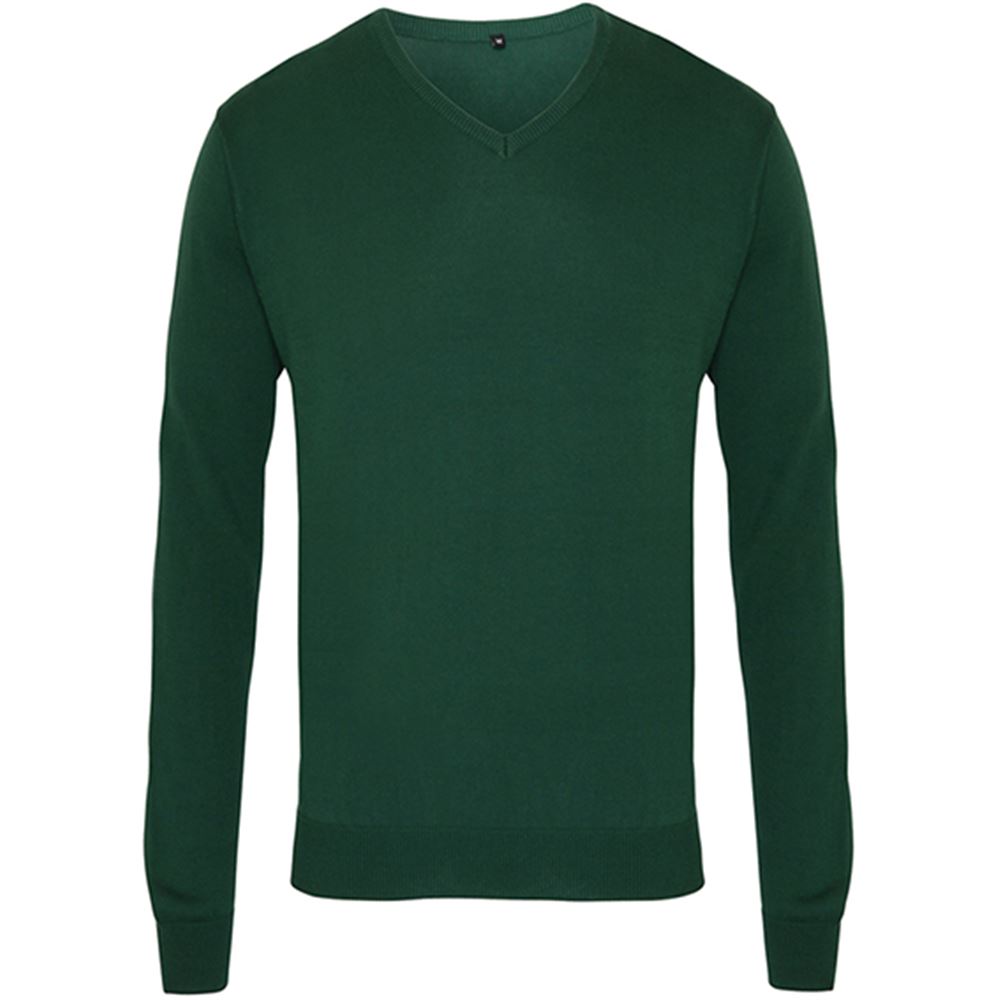 Premier PR694 Knitted V Neck Sweater | Safetec Direct